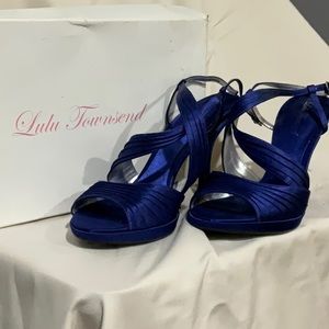 Lulu Townsend Cobalt Blue Heels